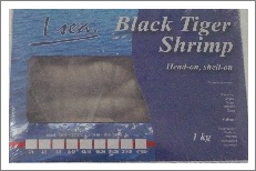 Gambas Black Tiger 6/8